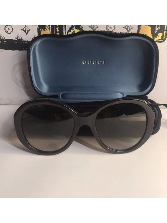 New Authentic Gucci Brown Sunglasses GG0368s 002 main image 9